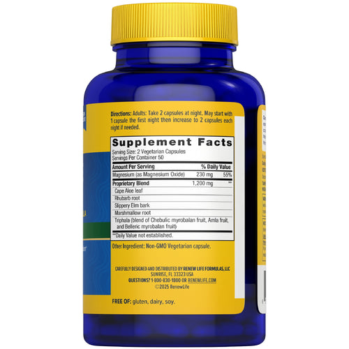 Cleanse More | Herbal and Mineral Supplement | 60 Capsules | by Renew Life