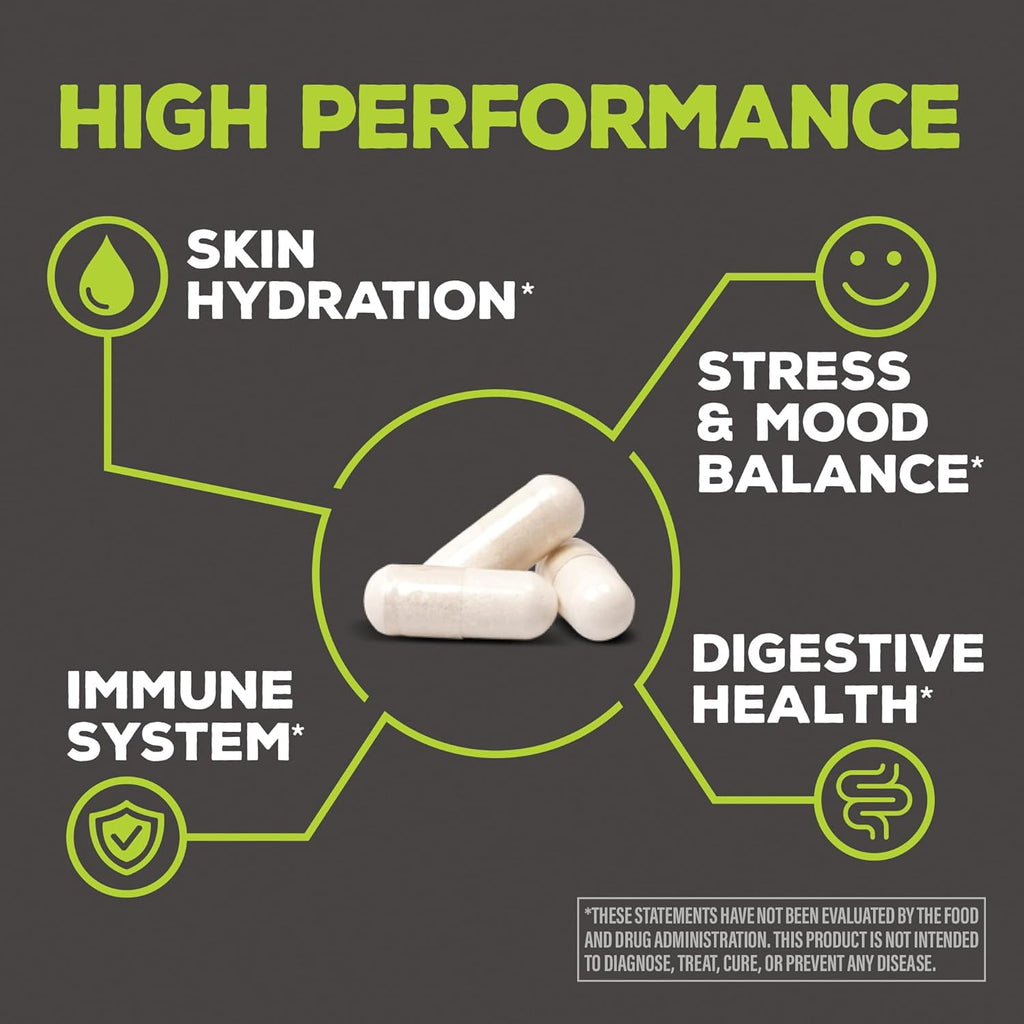Sunwarrior Active Performance Ultra Probiotic Capsules for Gut Health, 100 Billion CFU, 30 Count