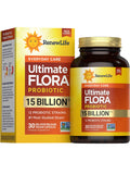 Renew Life Ultimate Flora Probiotic Capsules | 15 Billion CFU | 30 Count