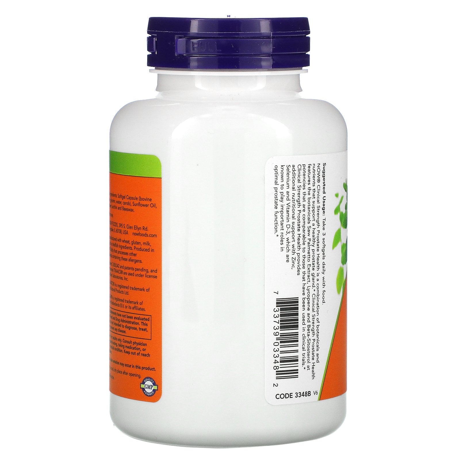 Prostate Health Clinical Strength By Now Foods - 90 Softgels