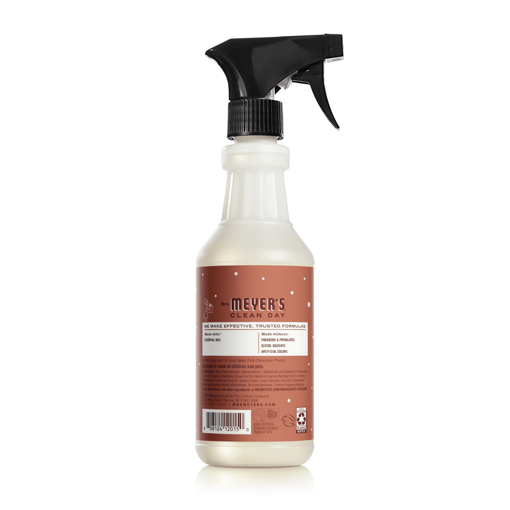 Mrs. Meyer’s Clean Day Multi-Surface Cleaner 2 Pack Variety, Iowa Pine 16 fl oz, Gingerbread 16 fl oz, 1 ct