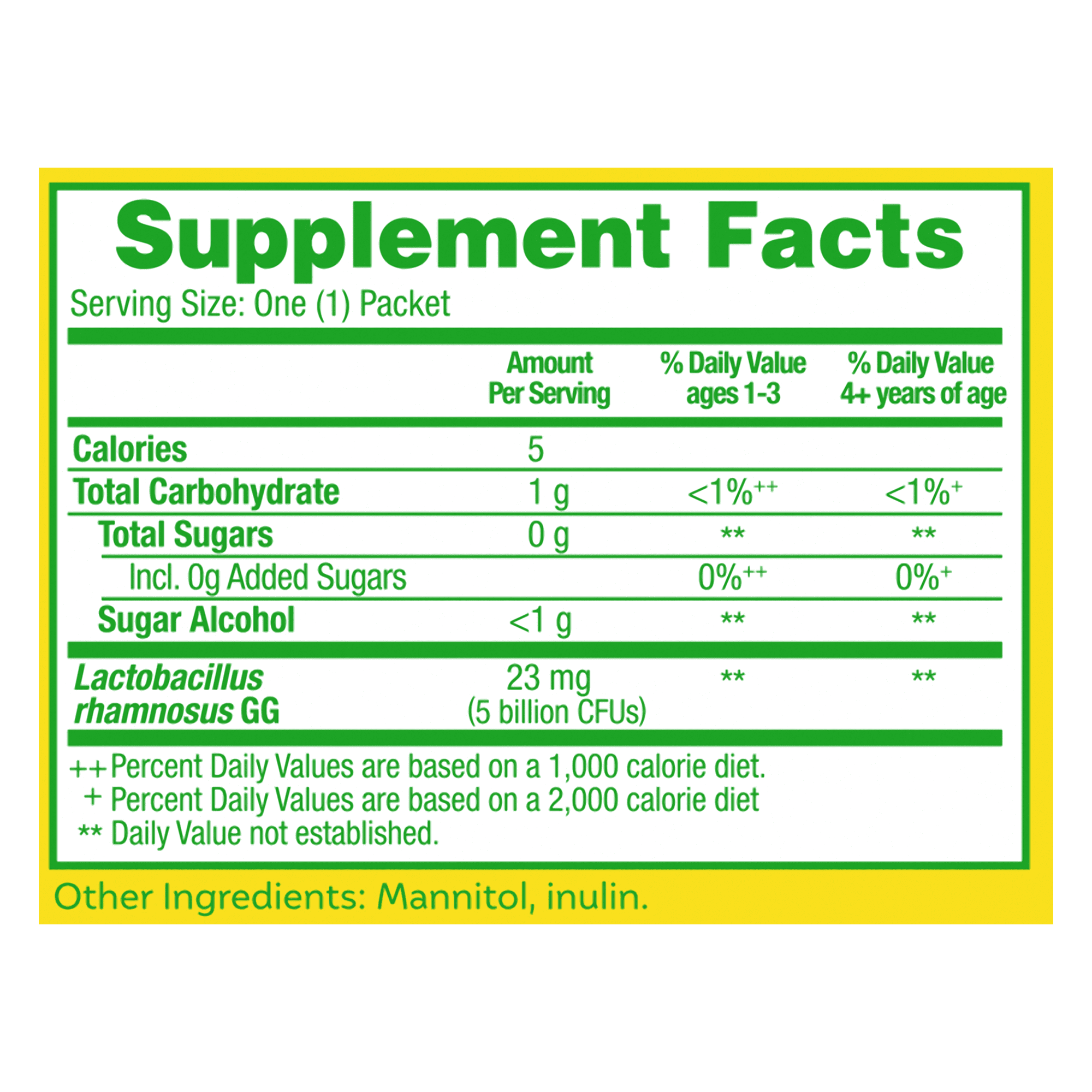 Culturelle Probiotics Kids Purely Probiotic Daily Ready-to-Mix Supplement, Immunity &amp; Digestion Support for Children, No Flavor Added, 50 Packets