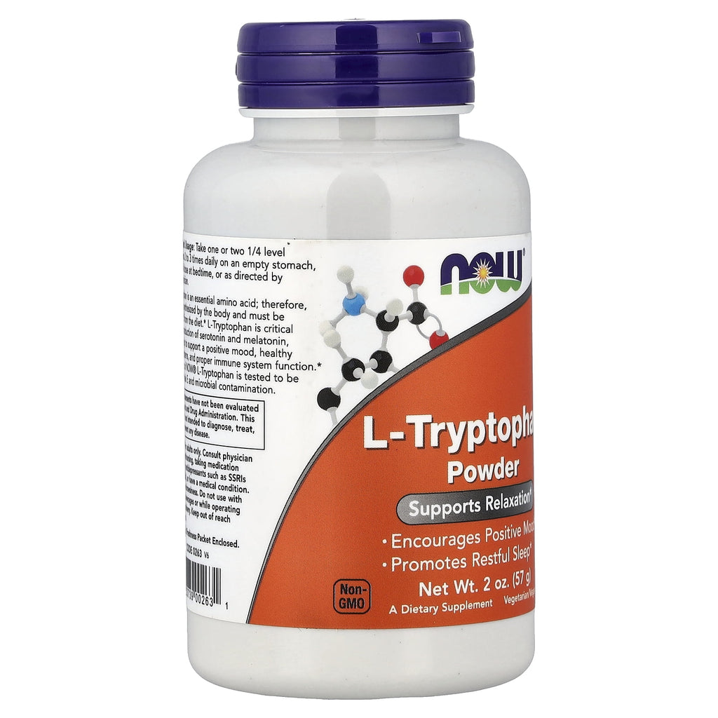 Now Foods L-Tryptophan 2 oz Powder