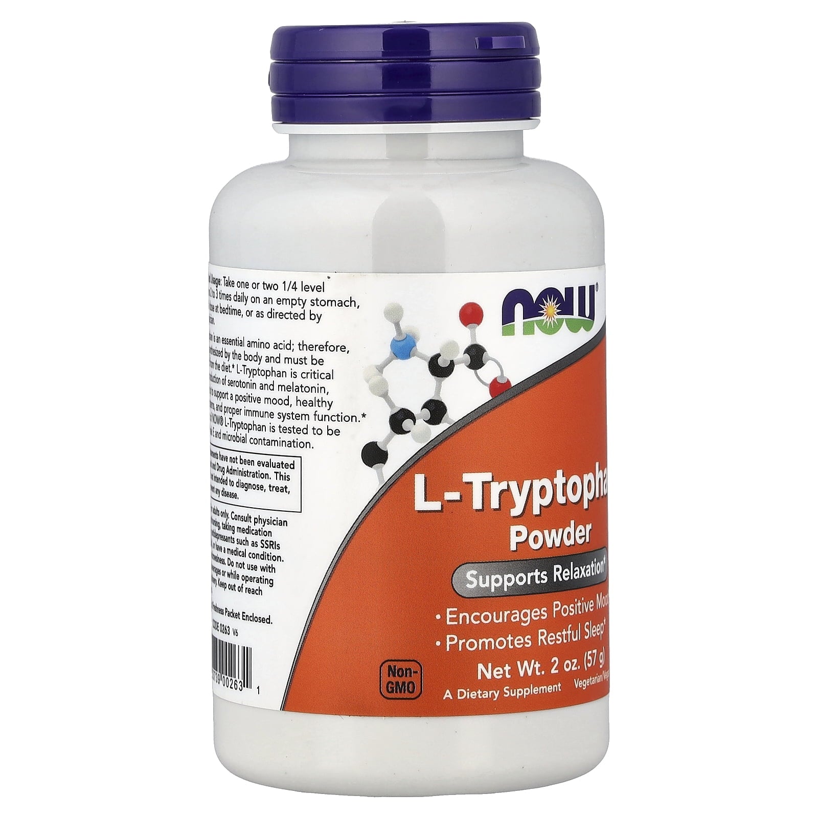 Now Foods L-Tryptophan 2 oz Powder
