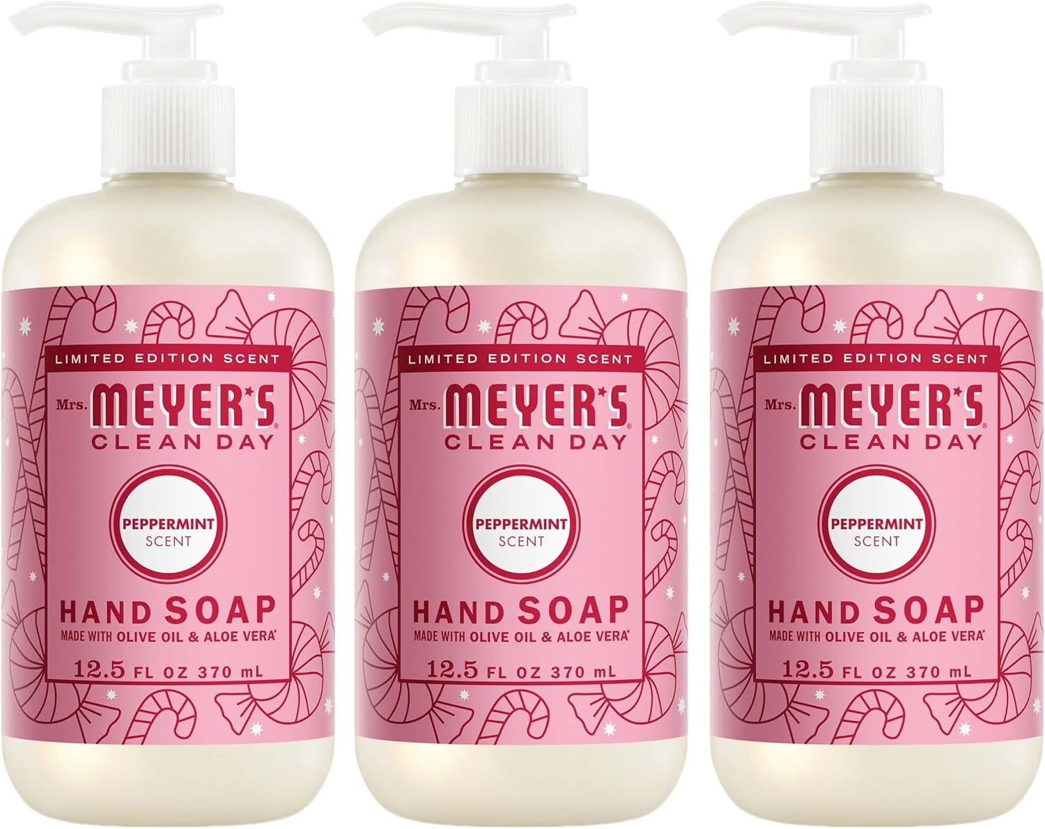Mrs. Meyer's Clean Day Liquid Hand Soap, Peppermint, 12.5 oz