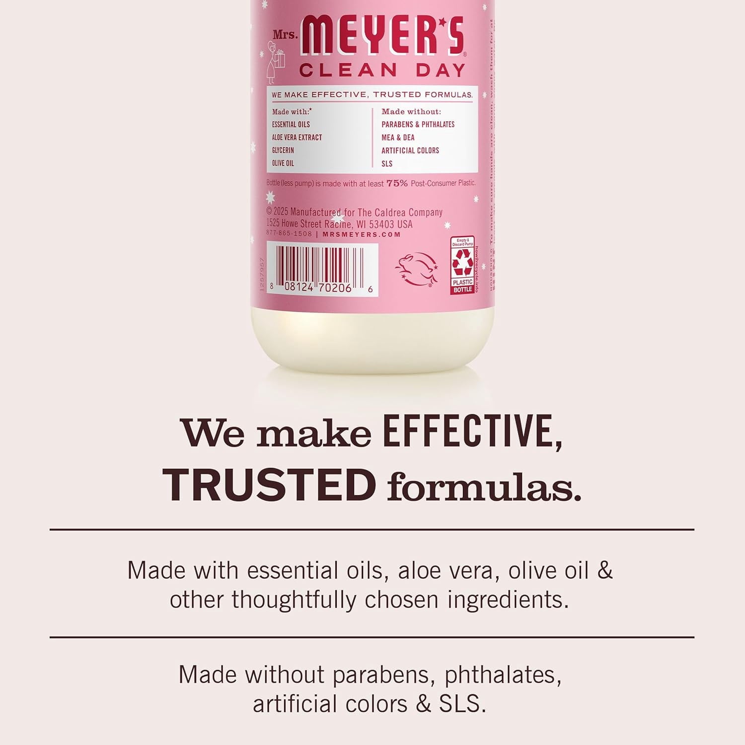 Mrs. Meyer's Clean Day Liquid Hand Soap, Peppermint, 12.5 oz