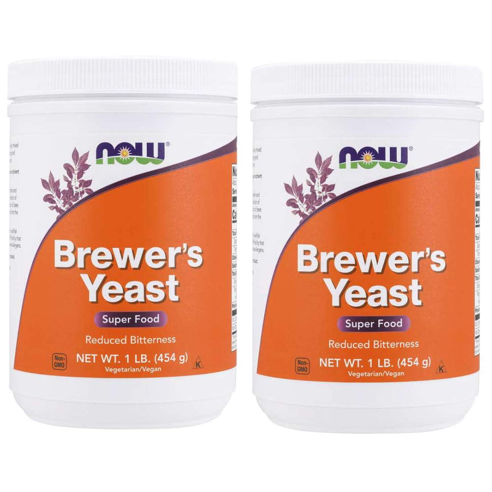 Now Brewers Yeast, 1-Pound (Pack Of 2)