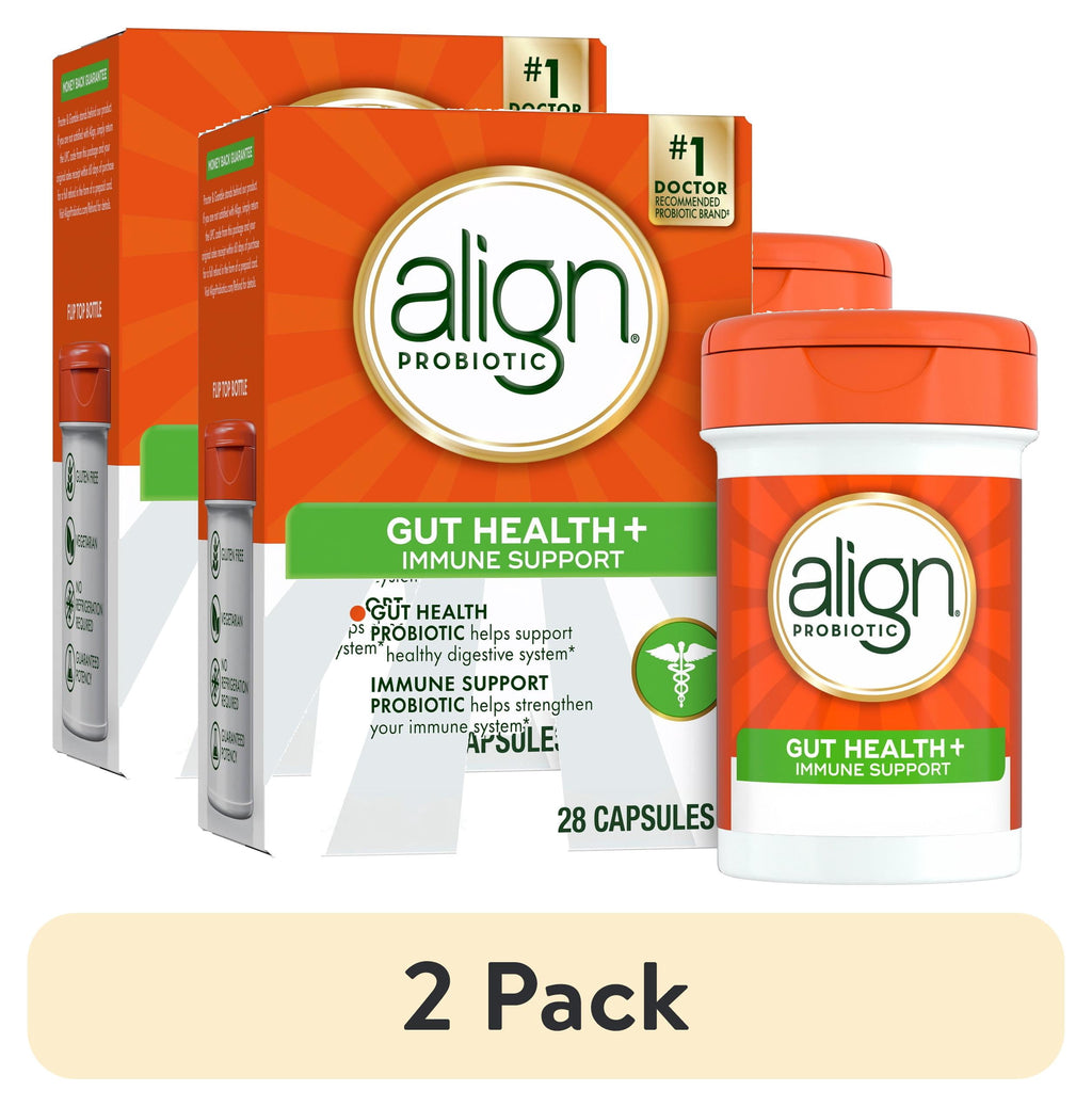 Align Probiotics Gut Health + Immune Support, Probiotic for Women and Men, 28 Capsules