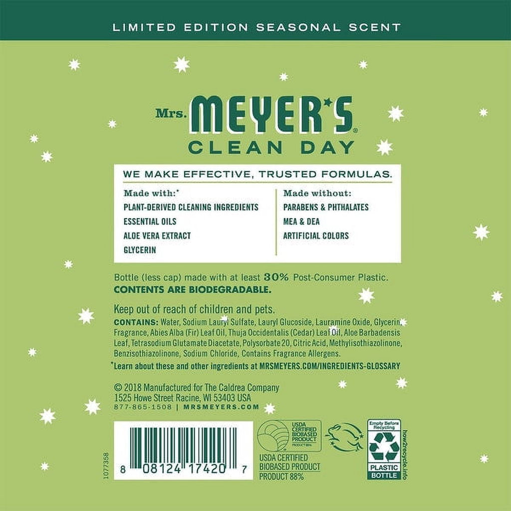 Mrs. Meyers Clean Day Iowa Pine Kitchen Basics Set