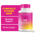 Pink Stork DIM Supplement for Women - 60 Count