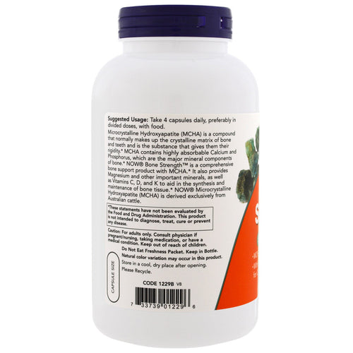 Bone Strength, 240 Capsules, NOW Foods