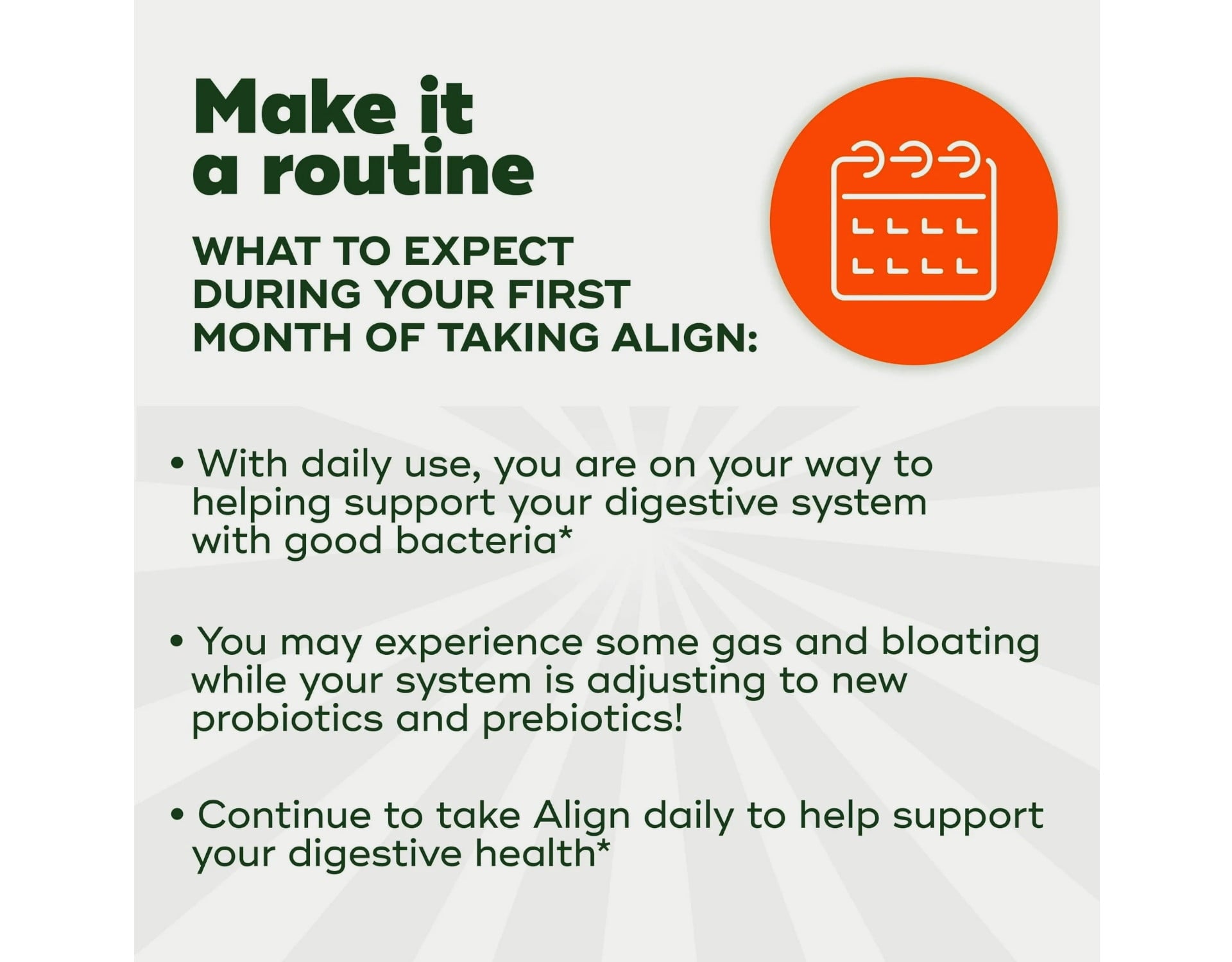Align DualBiotic Prebiotic and Probiotic Gummies Dietary Supplement Fruit Flavored 50 Gummies