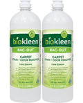 Biokleen Bac-Out Carpet &amp; Fabric Stain and Odor Remover with Enzymes - 2 Pack, 32 oz (64 oz)