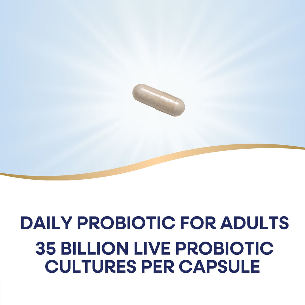 Nature's Way Fortify Optima Probiotic Capsules, 35 Billion Live Cultures, Gut Comfort*, Unisex, 60ct