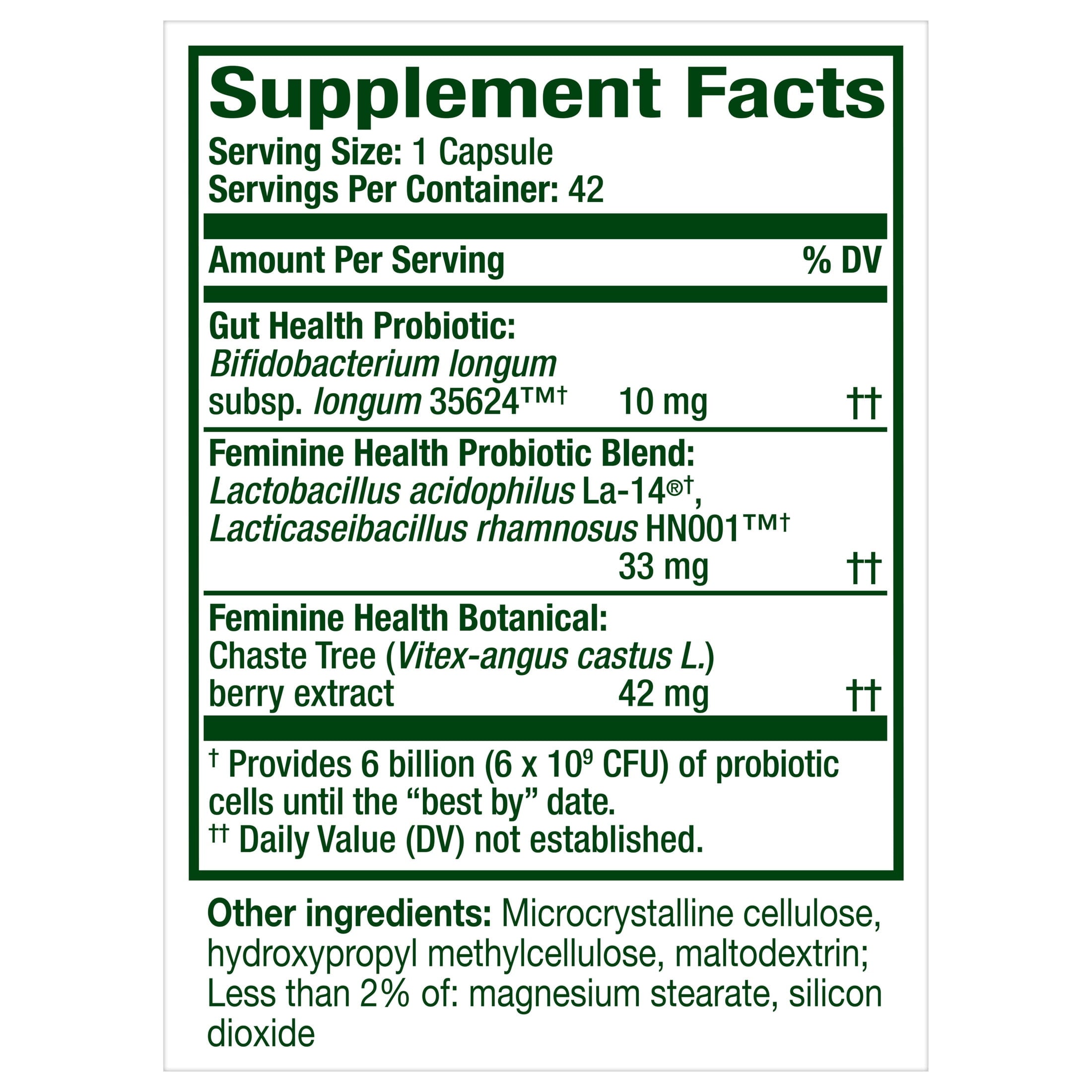 Align Probiotic, Women's Dual Action, 42 Capsules