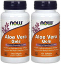 Now Foods Aloe Vera, 100 softgels 2 pack