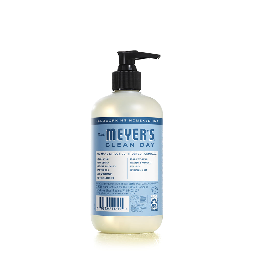Mrs. Meyer's Clean Day Hand Soap Liquid, Rain Water, 12.5 fl oz (3 pack) (Bundle)