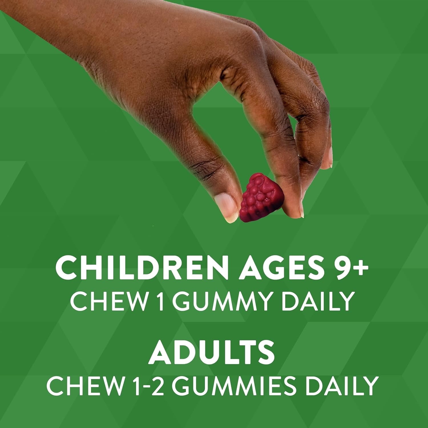 Nature's Way Mixed Berry Flavored 22 mg Zinc Gummy 120 Gummies