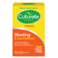 Culturelle Probiotics + Enzymes Bloating and Gas Defense Supplement, Relieves Indigestion for Adults, 30 Count