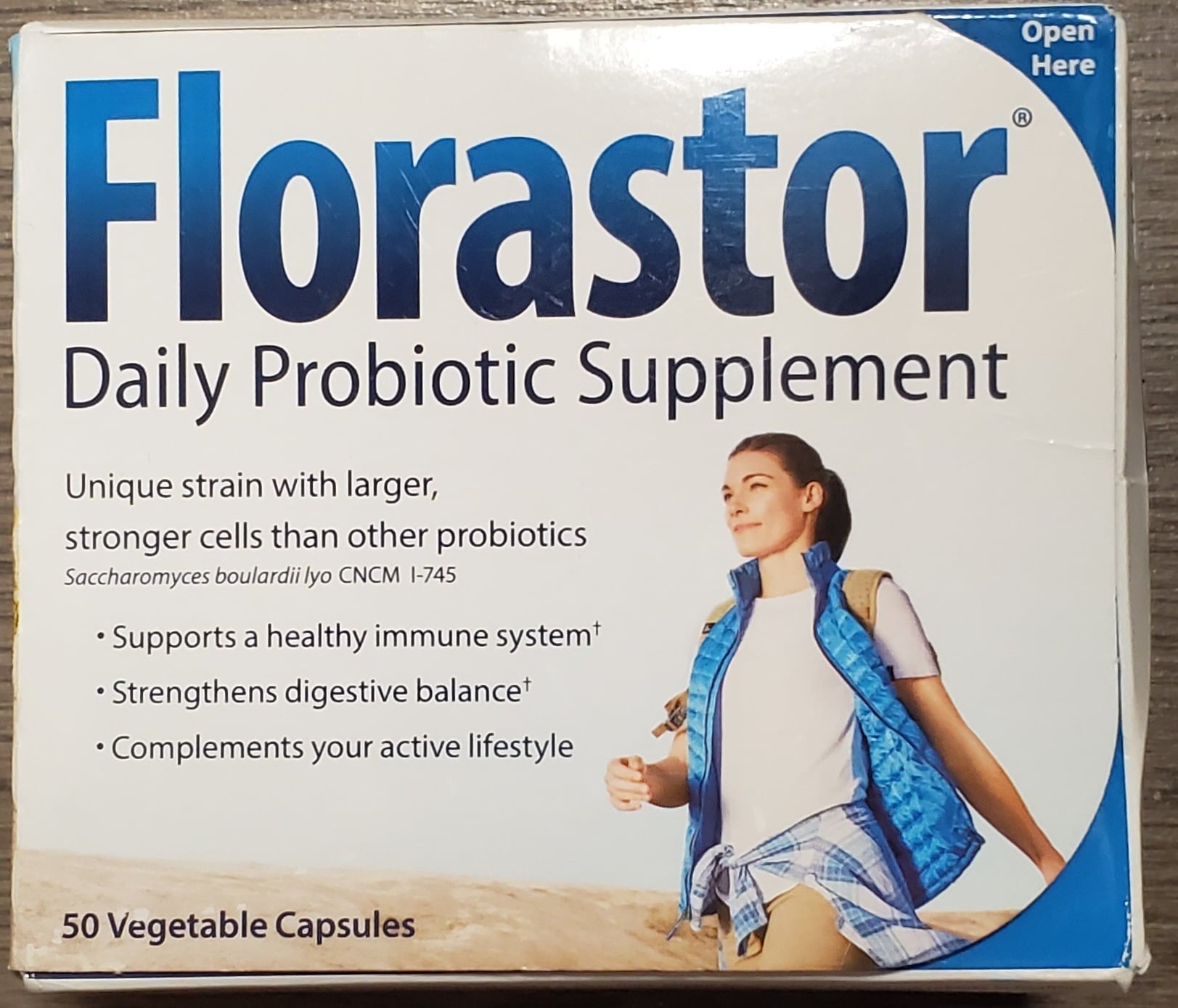 Florastor Dual Action Probiotic 50 ea 250 mg