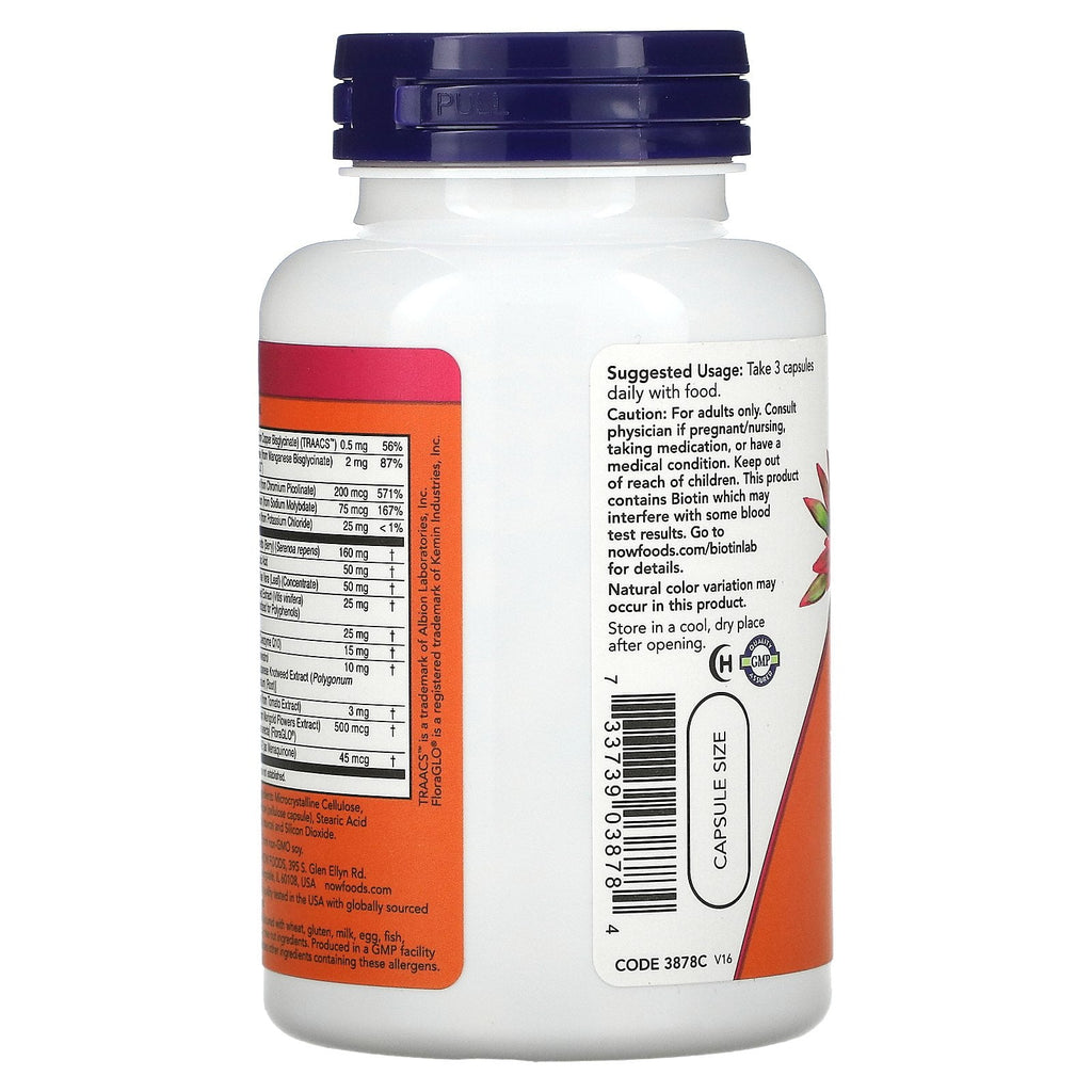 NOW Foods ADAM, Superior Men's Multi, 90 Veg Capsules