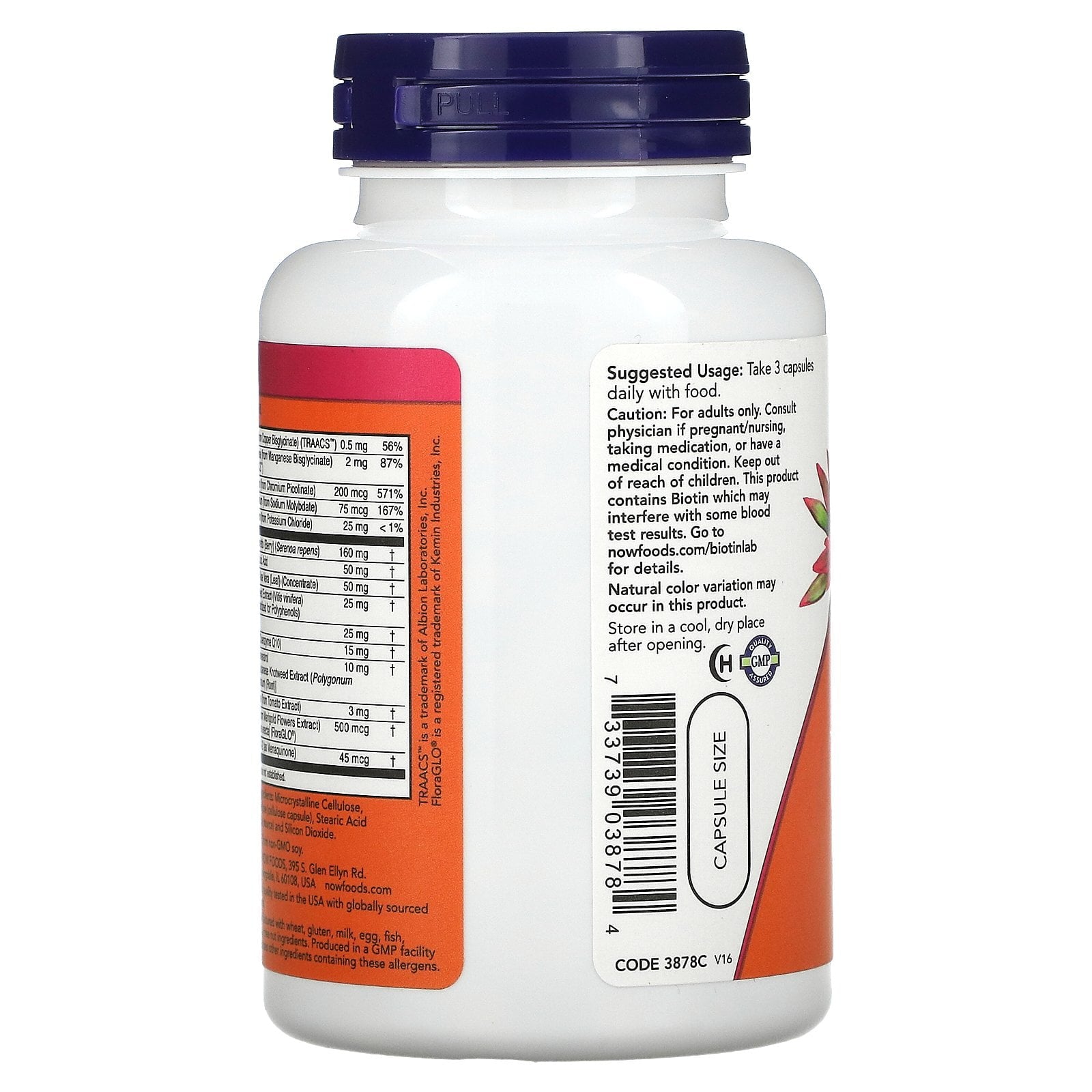 NOW Foods ADAM, Superior Men's Multi, 90 Veg Capsules