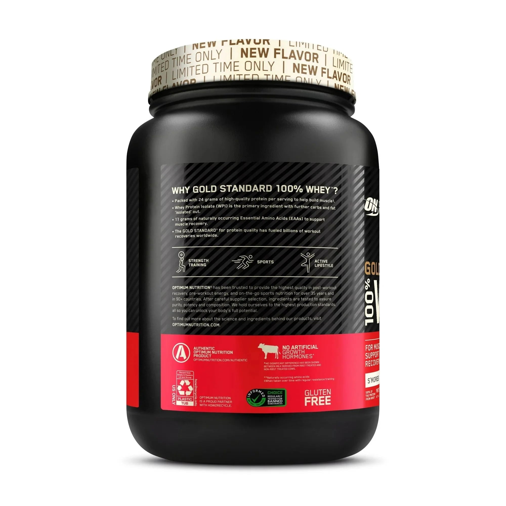 Optimum Nutrition 100% Gold Standard Whey Smores 2lb