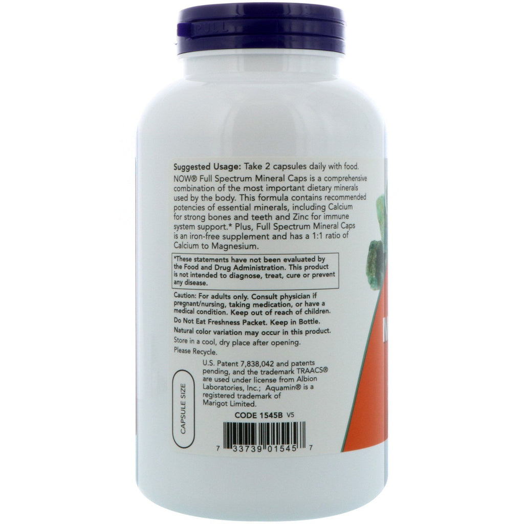 Full Spectrum Mineral Caps - 240 Capsules