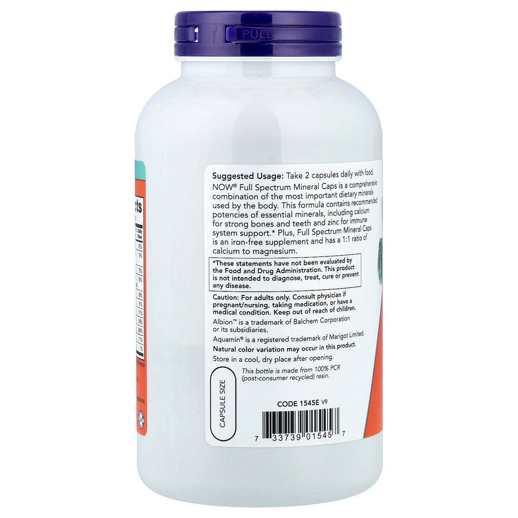 Full Spectrum Mineral Caps - 240 Capsules