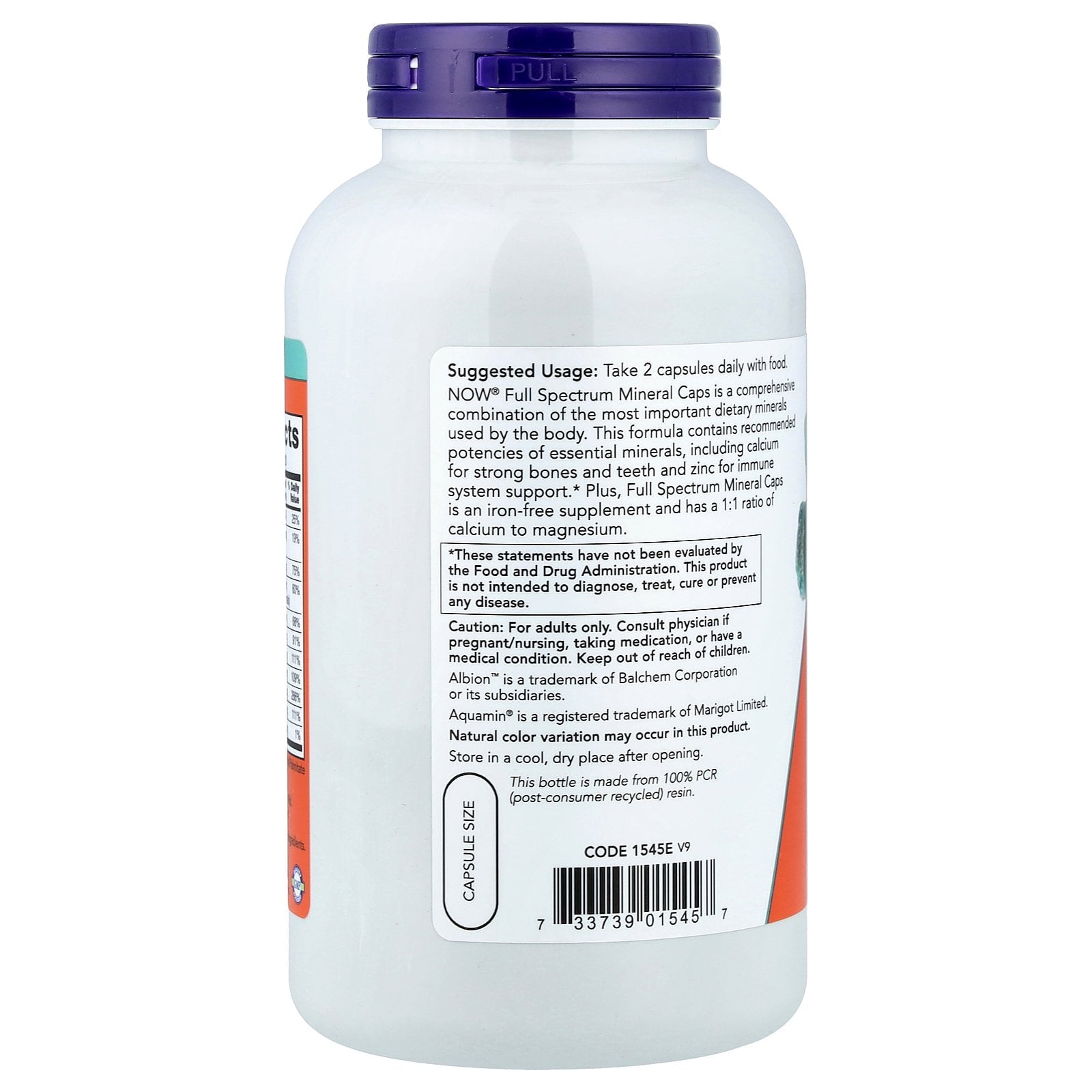 Full Spectrum Mineral Caps - 240 Capsules