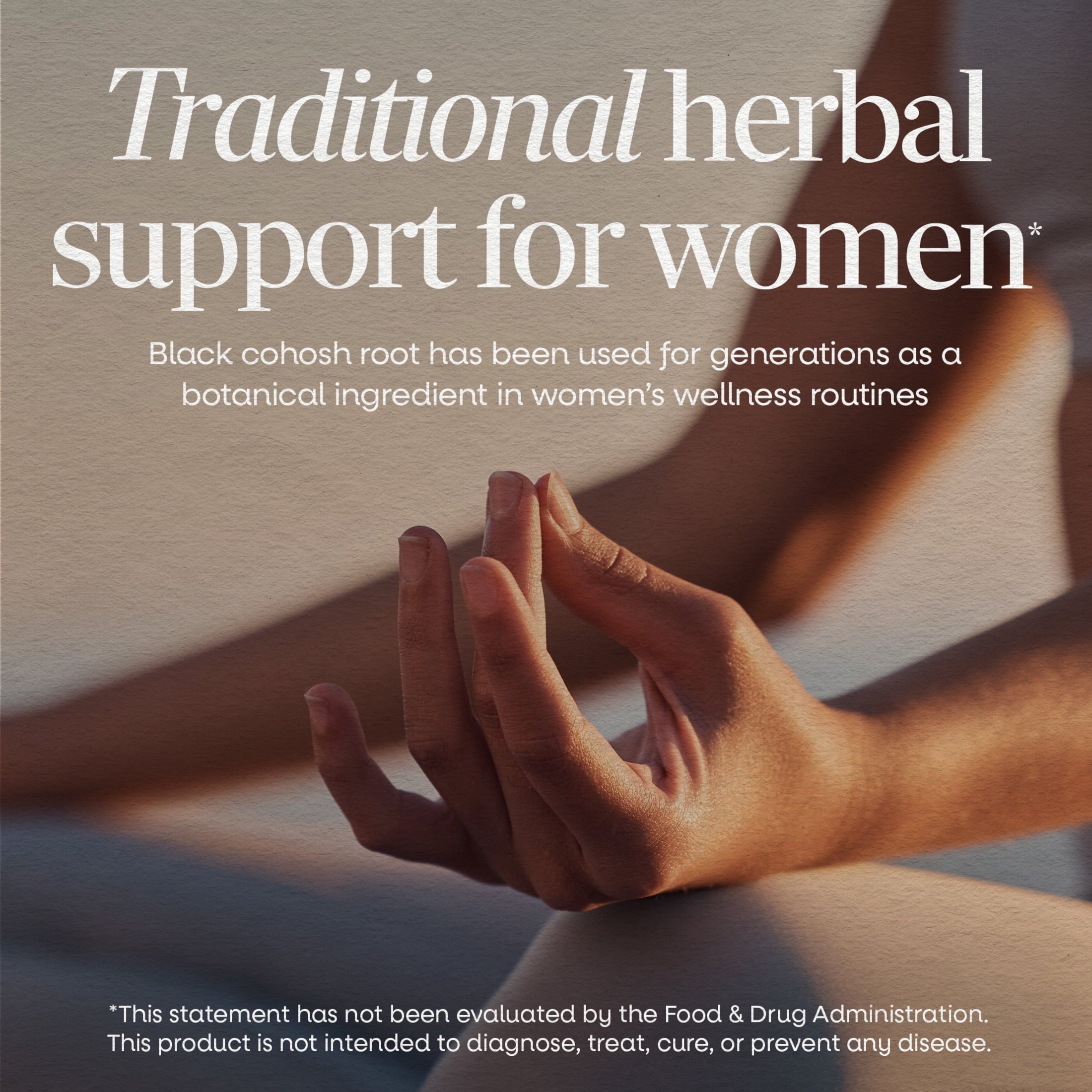 Nature's Way Black Cohosh Root Capsules, Traditional Support for Women's Health*, 180 Count