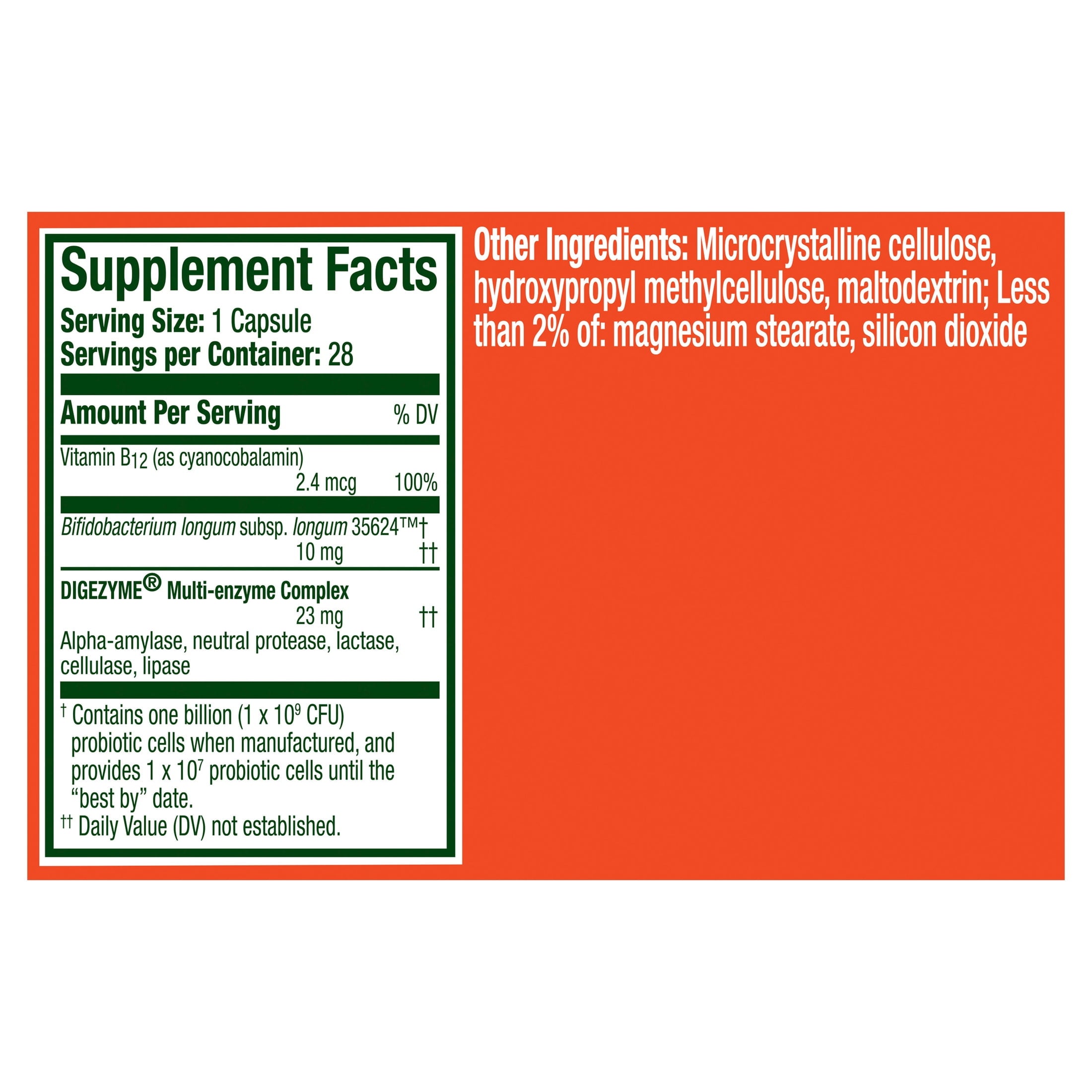 Align Probiotic, Bloating Relief + Digestion, Daily Probiotic Supplement, 28 Count