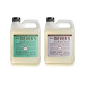 Mrs. Meyer's Liquid Hand Soap Refill, 1 Basil, 1 Lavender, 2 CT(Variety Pack)
