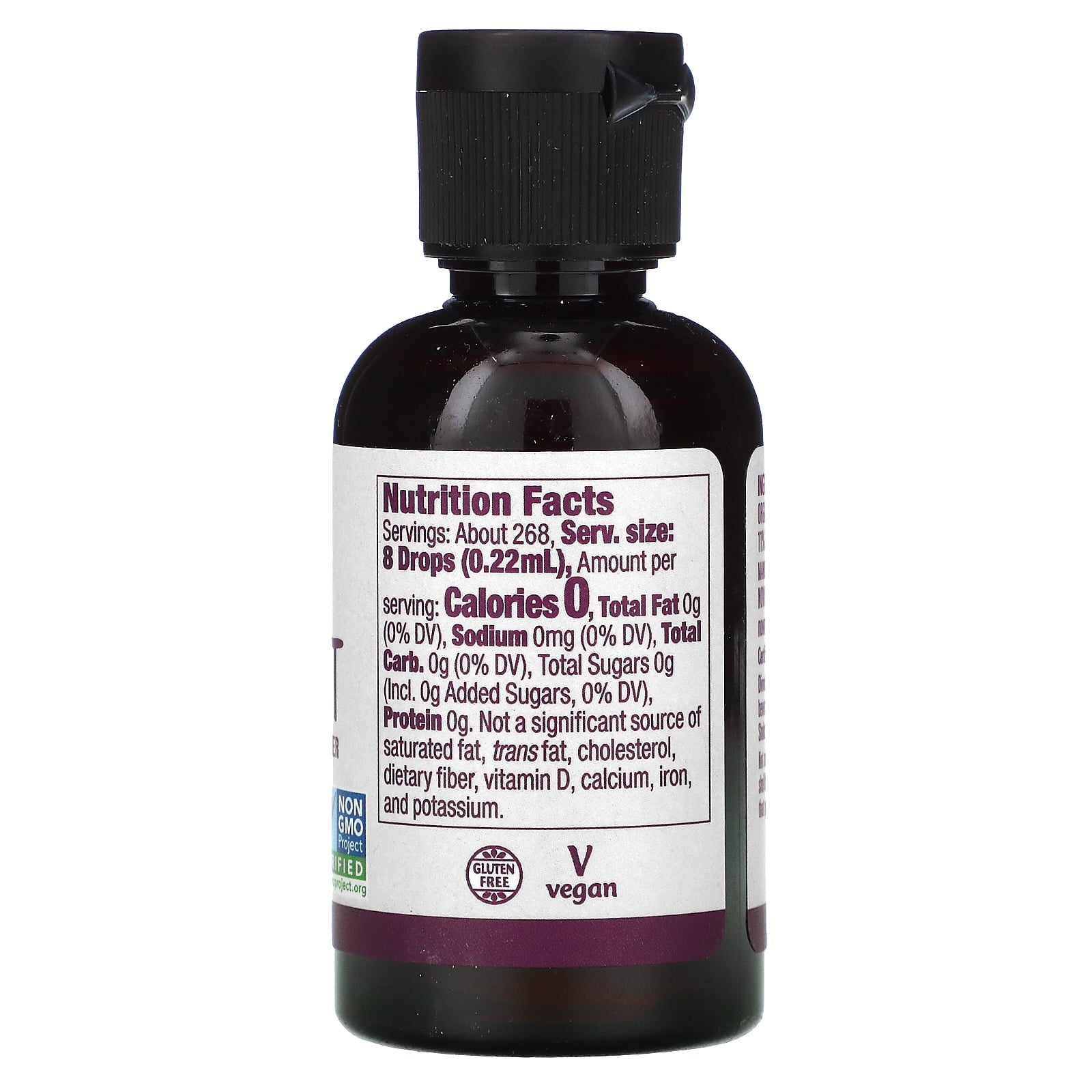 NOW Foods, Real Food, Organic Monk Fruit, Liquid Sweetener, 2 fl oz Pack of 3