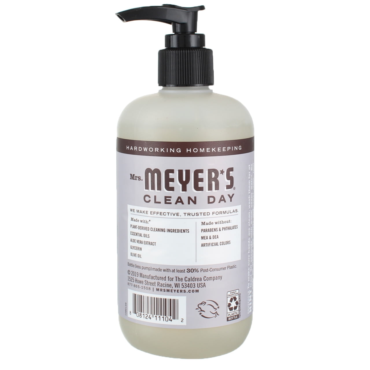 Mrs. Meyers Clean Day Hand Soap, Lavender, 12.5 oz (Pack of 4)