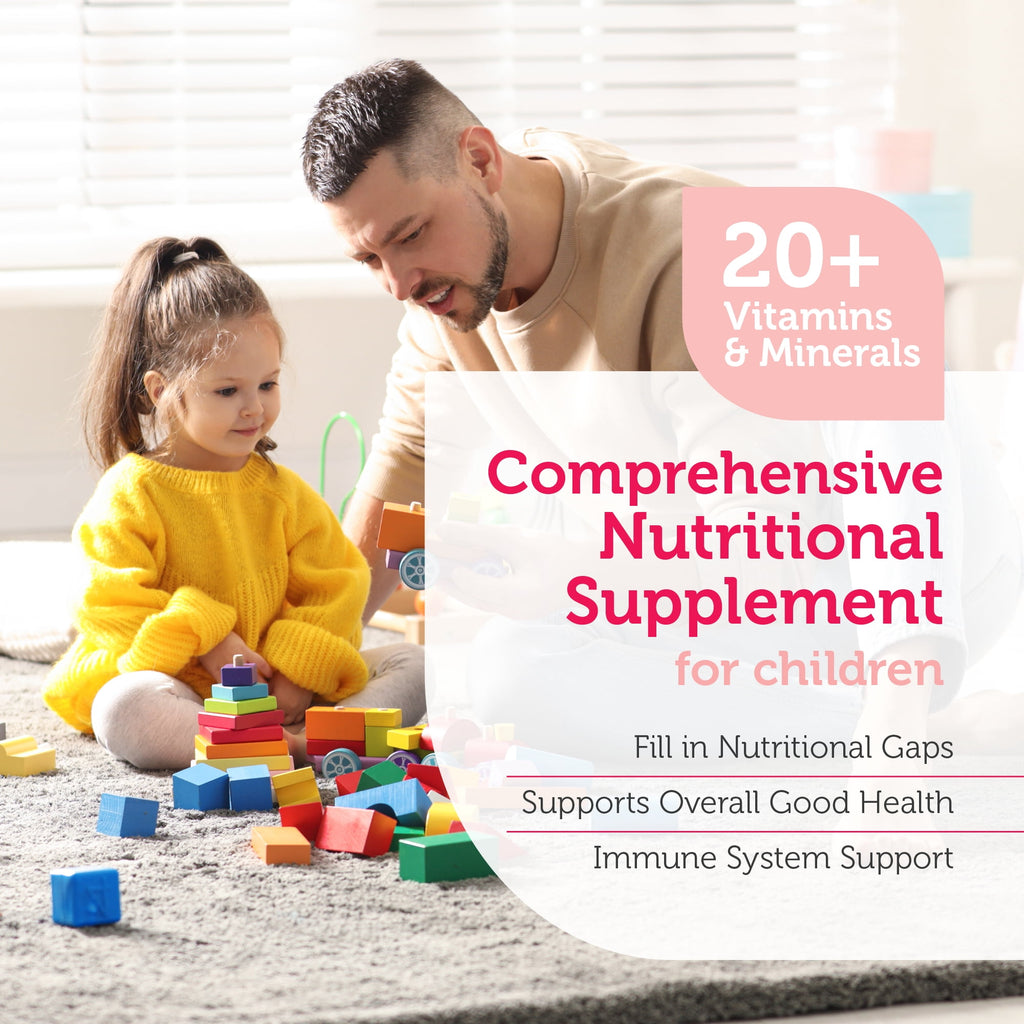 Zahler Kids Multivitamin Chewable Vitamin Tablet - Complete One Daily Kids Vitamins Supplement - Contains 20+ Minerals &amp; Vitamins for Kids &amp; Toddlers - Kosher Multivitamins Cherry Flavor (180)