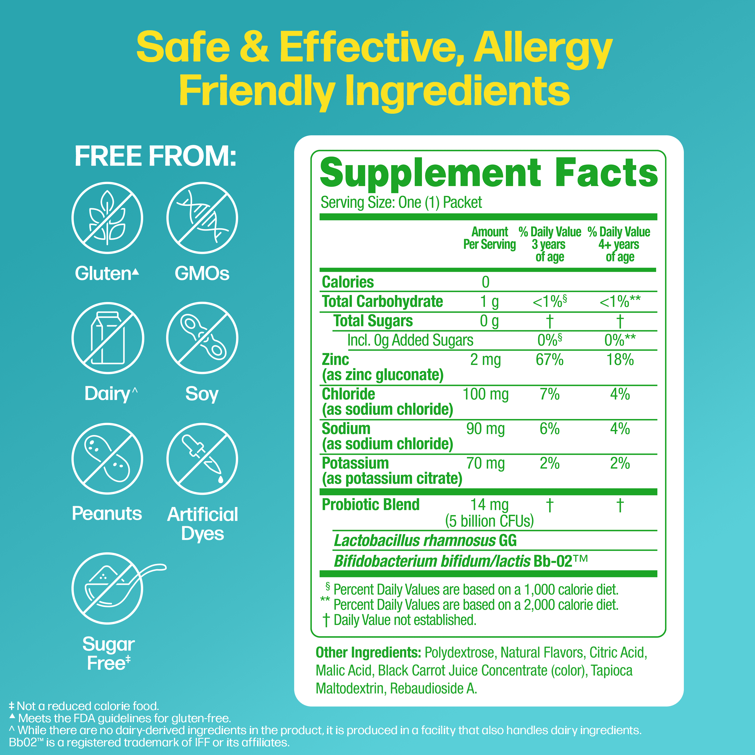 Culturelle Probiotics Kids Probiotic + Electrolytes Hydration Super Duo Daily Supplement, Digestive Regularity Support for Children, Strawberry Lemonade Flavor, 30 Packets