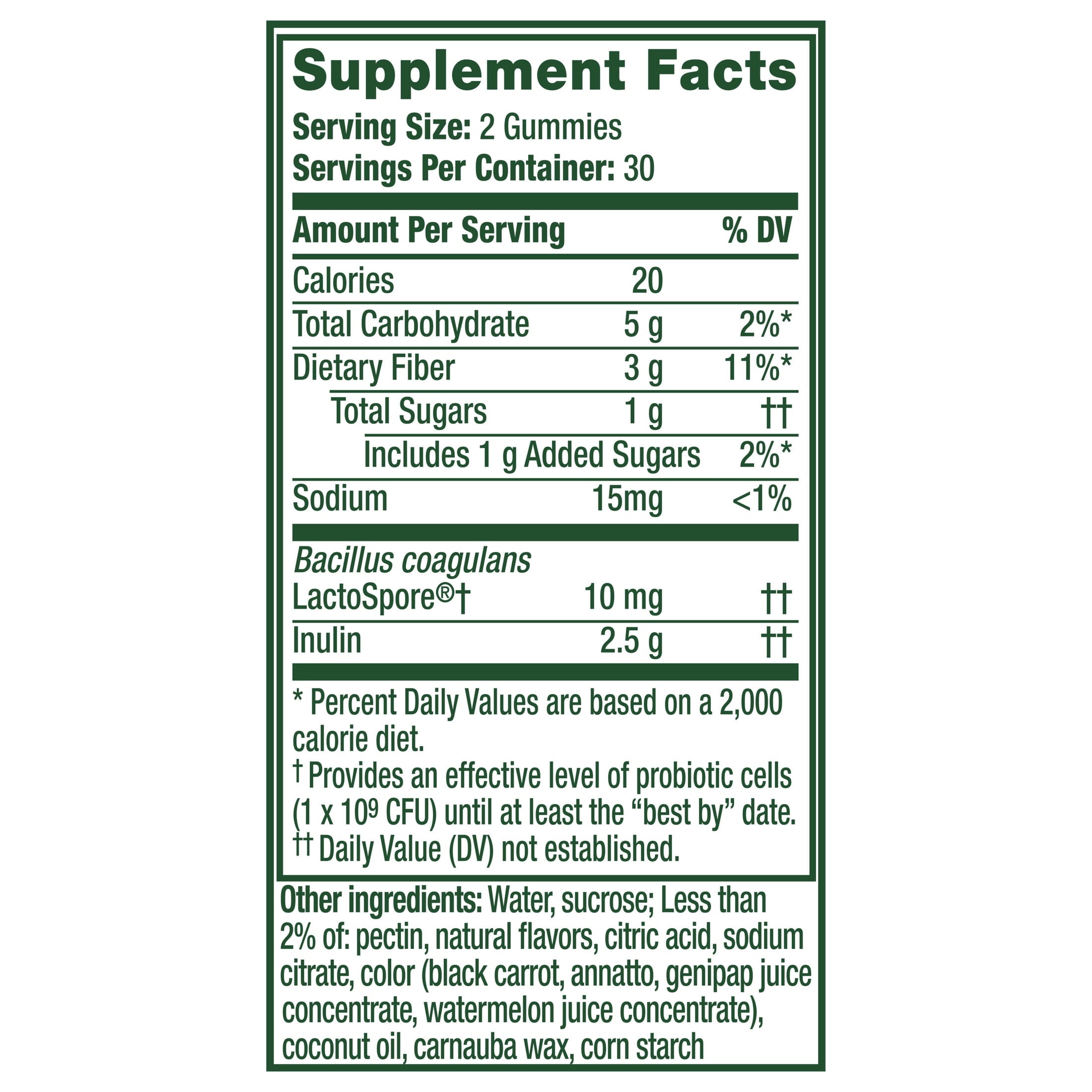 Align Dualbiotic, Prebiotics and Probiotics for Women and Men, Fruit Flavor, 60 Gummies