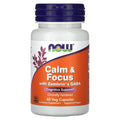 Now Foods Calm &amp; Focus with Zembrin and GABA 60 VegCap
