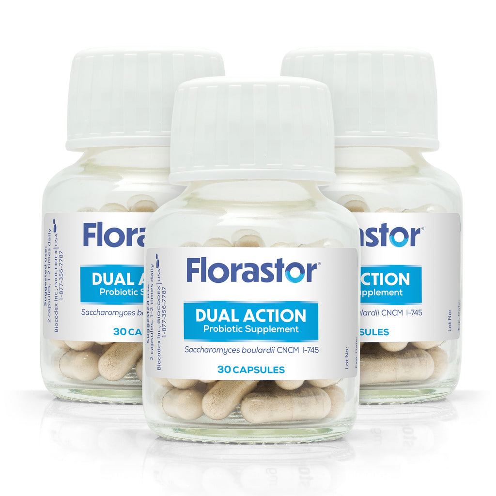 Florastor Daily Probiotic for Women &amp; Men with Saccharomyces Boulardii CNCM I-745, 90ct