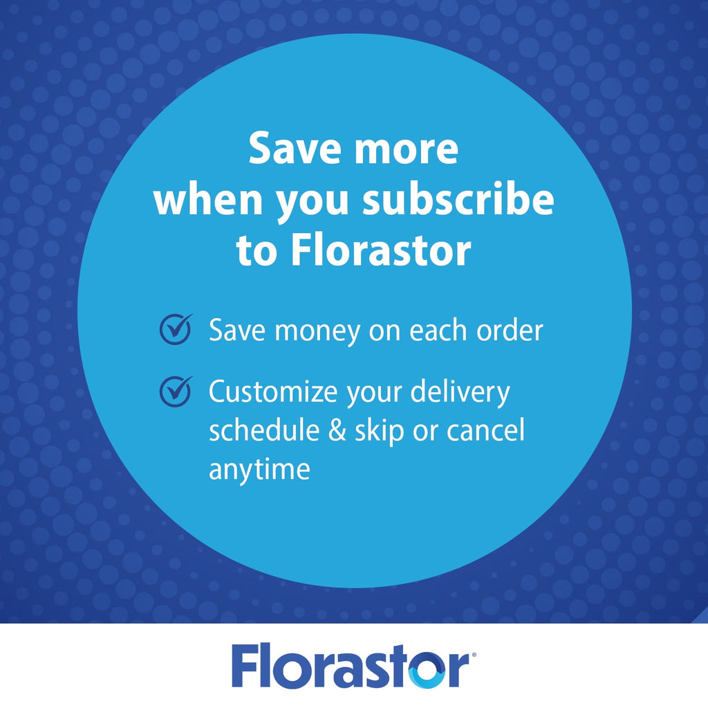 Florastor Daily Probiotic for Women &amp; Men with Saccharomyces Boulardii CNCM I-745, 90ct