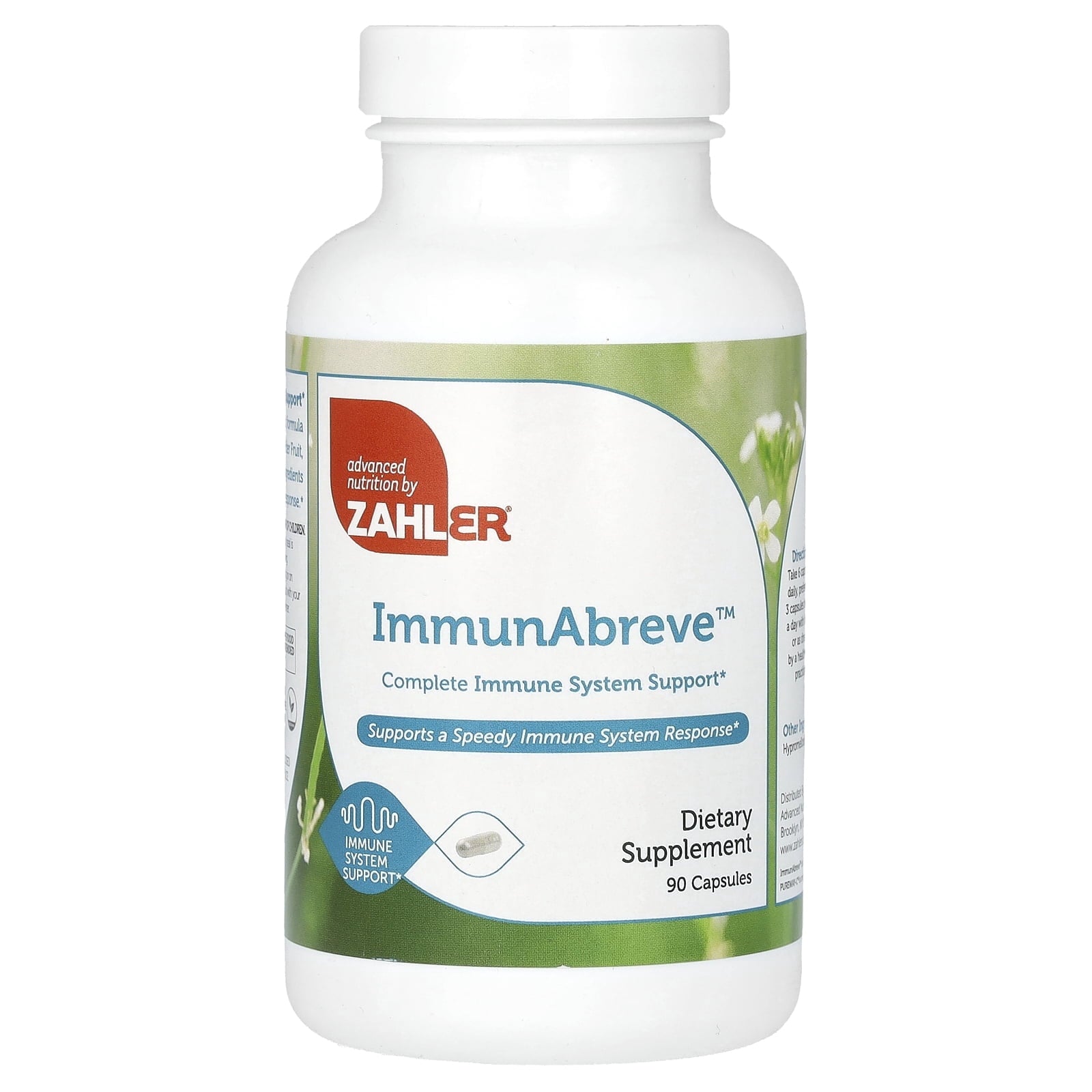 Zahler ImmunAbreve™, Complete Immune System Support, 180 Capsules