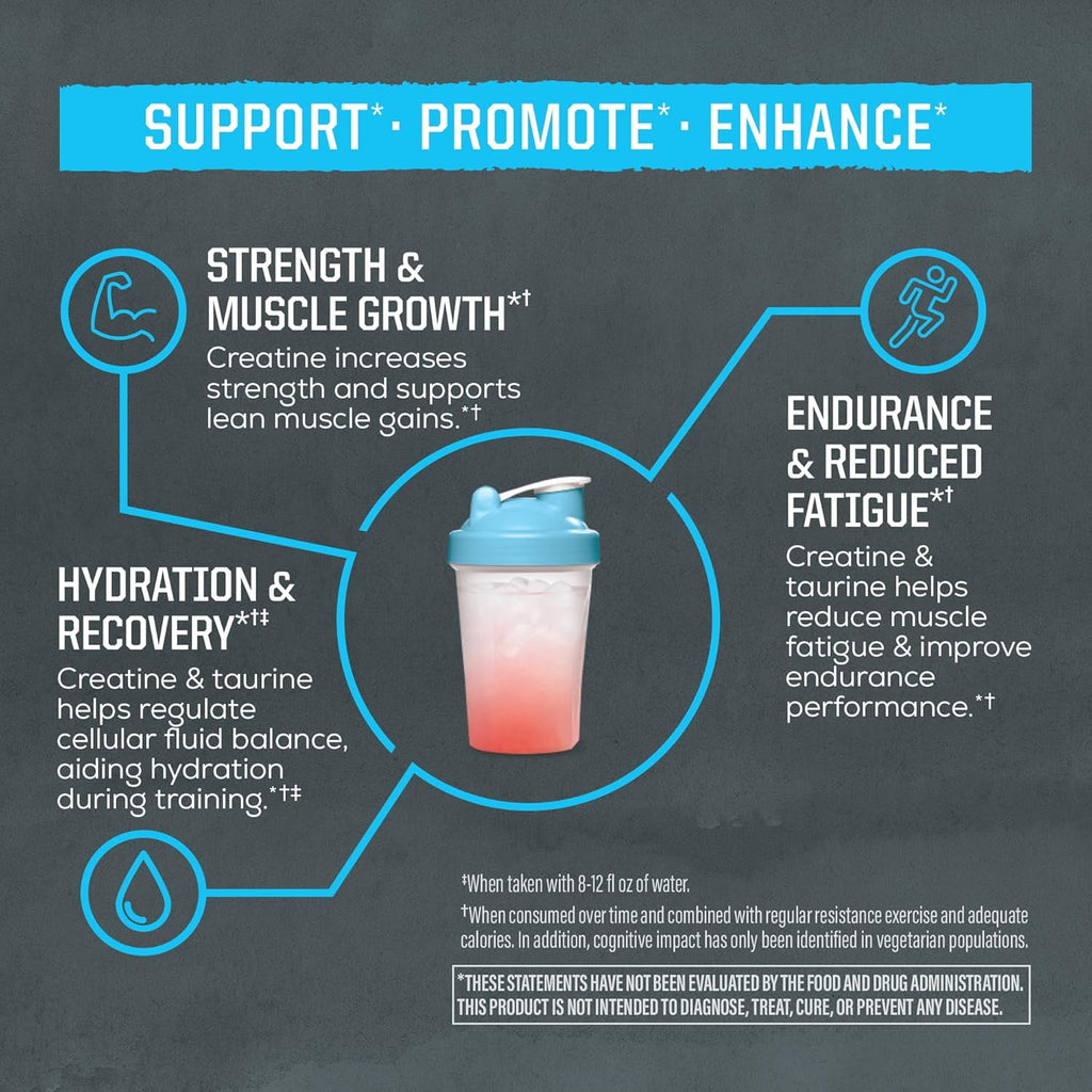 Sunwarrior US Active Creatine + Taurine | 60 Servings