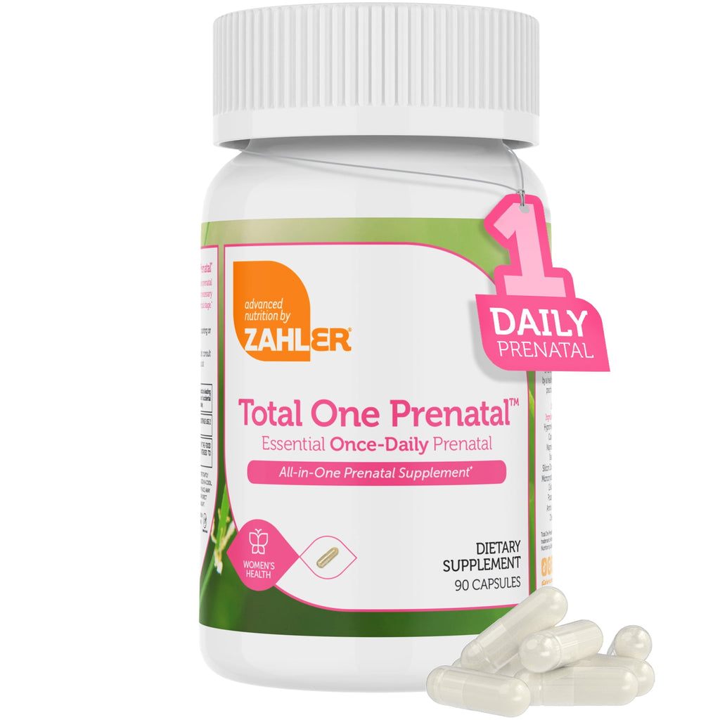Zahler Total One Prenatal Essential Once-Daily Prenatal 90 Capsules