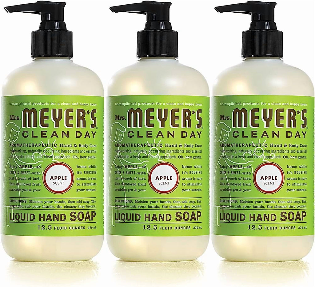 MRS MEYERS CLEAN DAY SOAP HAND LIQ APPLE 12.5 OZ - Pack of 3