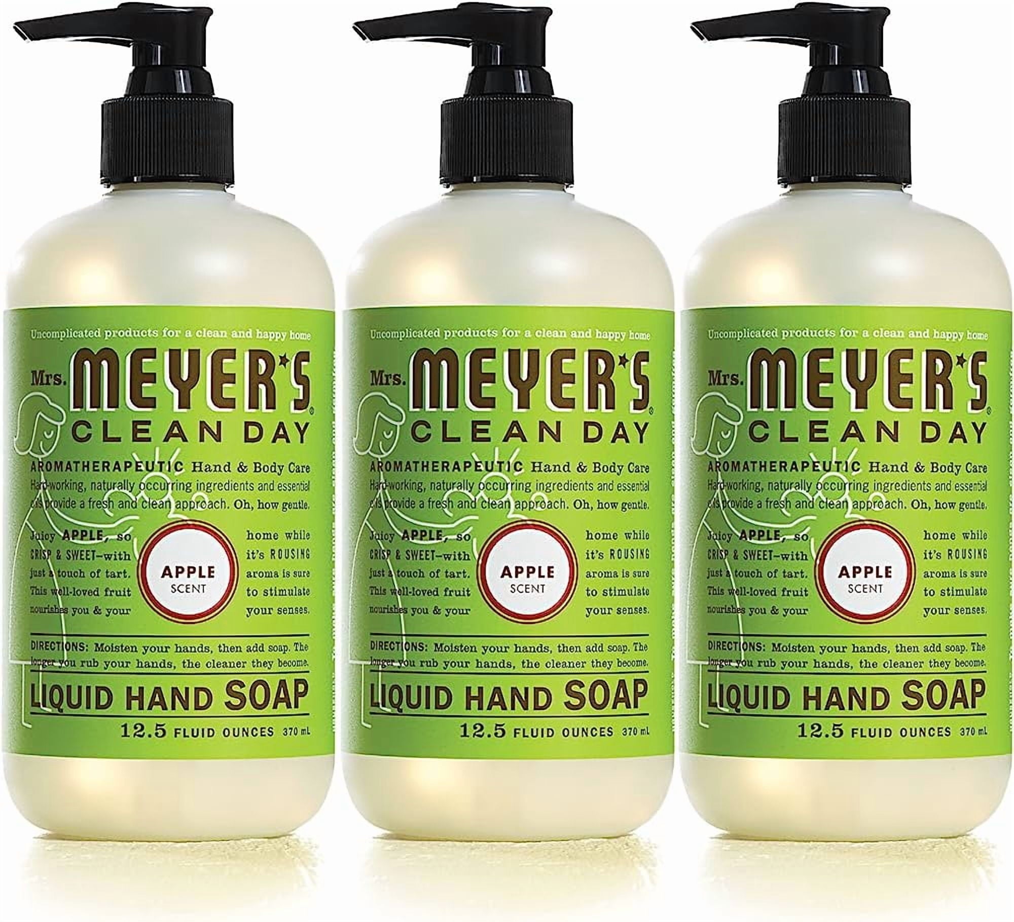 MRS MEYERS CLEAN DAY SOAP HAND LIQ APPLE 12.5 OZ - Pack of 3