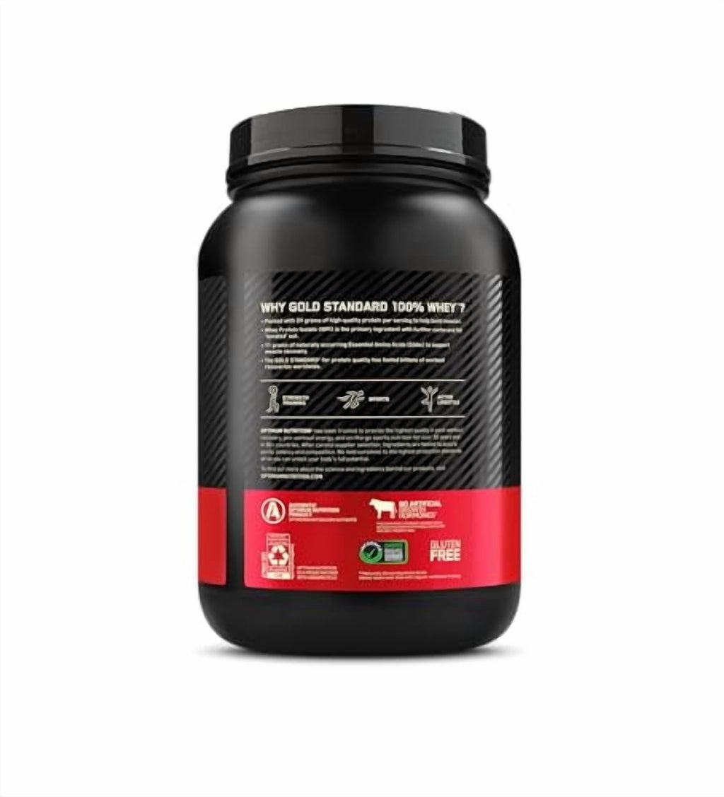 Optimum Nutrition, Gold Standard 100% Whey Protein Powder, 24g Protein, Chocolate Peanut Butter, 2 lb, 30 Servings