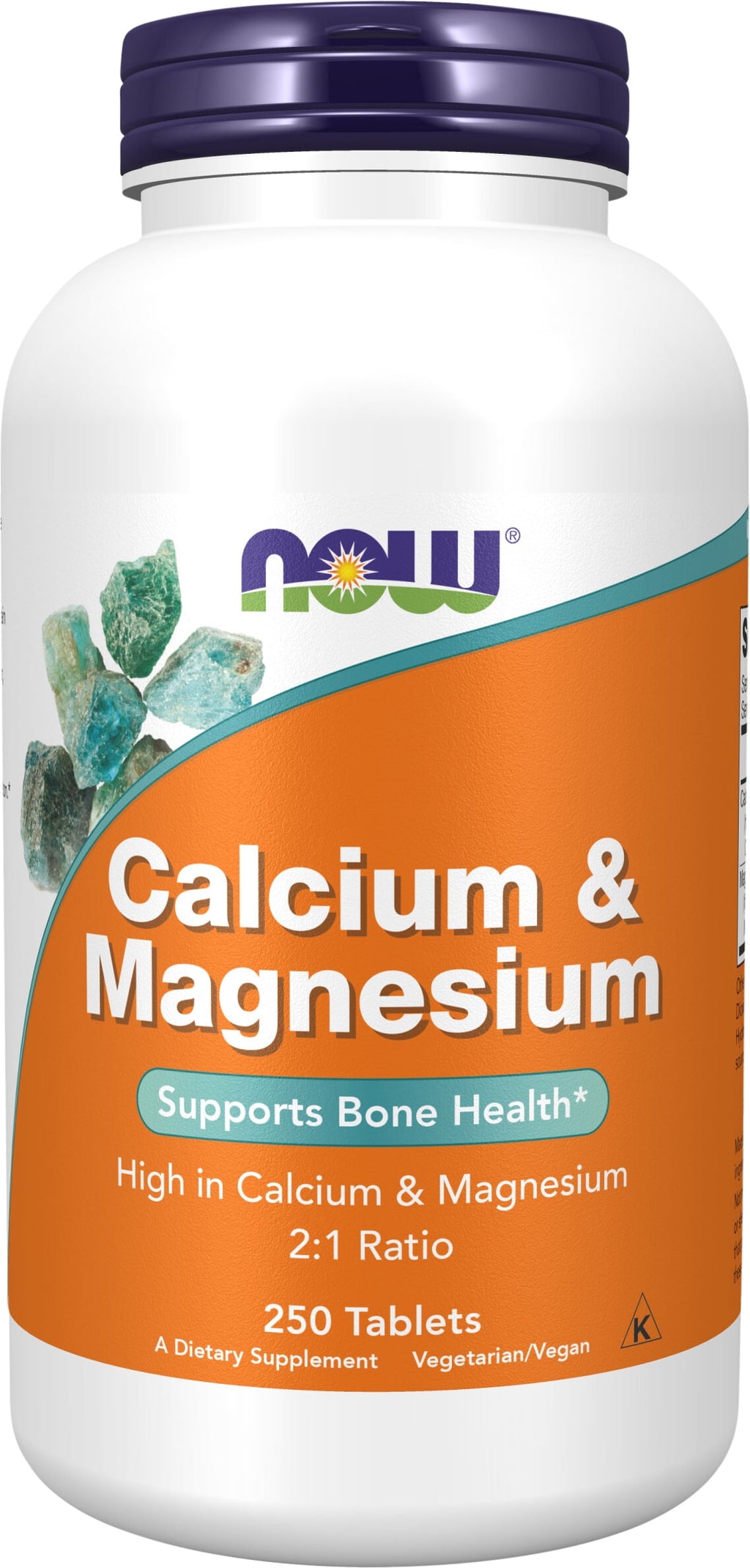 Calcium &amp; Magnesium - 250 Tablets