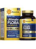 Ultimate Flora Probiotic Capsules | 50 Billion CFU | 30 Count | by Renew Life