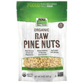 NOW Foods, Real Food, Organic, Raw Pine Nuts, 8 oz (227 g) Pack of 2
